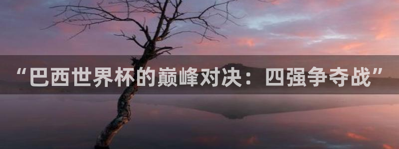 世界杯直播时间：“巴西世界杯的巅峰对决：四强争夺战”